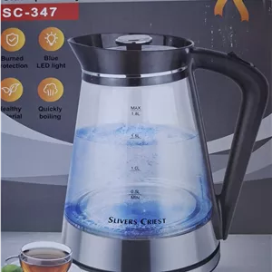 کتری برقی شیشه ای 2 لیتری سیلور کرست | Silver Crest مدل SC 347