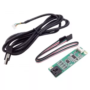 برد تاچ اسکرین مقاومتی 5  پین به همراه کابل | برد USB تاچ مقاومتی 5 سیم و 4 سیم