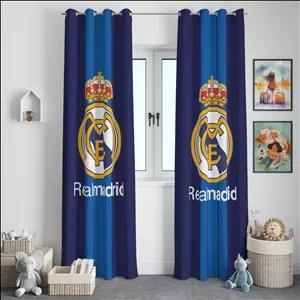 پرده اتاق خواب پسر طرح رئال مادرید کد 27