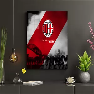 متال پوستر طرح آث میلان کد N203