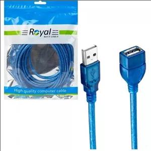 کابل افزایش طول USB A/F  رویال طول 3 متر 