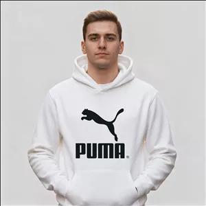 هودی مردانه طرح برند پوما | استایل اسپرت و راحت روزمره | کد BR015