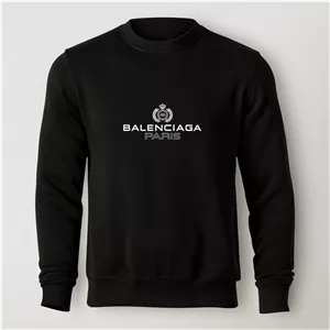 سویشرت دورس مشکی طرح برند بالنسیاگا Balenciaga | استایل لوکس | کد BR115