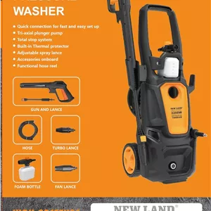 کارواش ۱۶۰ بار نیولند آلمان مدل NL-3017BL با۱۸ ماه گارانتی شرکتی