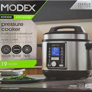 پلوپز و زودپز برقی مودکس مدل PC9230 ظرفیت 6 لیتر با ۱۸ ماه گارانتی شرکتی
