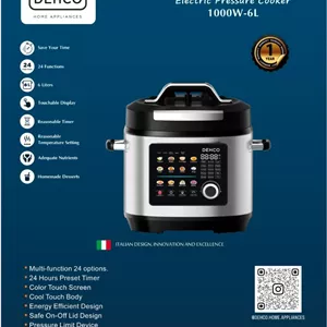 مولتی کوکر برند دکو مدل DPC-5060 با ۱۸ ماه گارانتی شرکتی