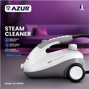 بخارشوی آزور مدل AZ-506SC | موتور ۲۰۰۰ وات، ساخت فرانسه با ۲۴ ماه گارانتی شرکتی