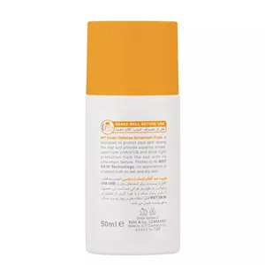 (((تستر))) فلوئید ضدآفتاب بی‌رنگ مای SPF50 مدل Hyaluronic Acid مناسب انواع پوست، حجم 50 میلی‌لیتر