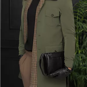 بارانی 5دکمه سبز کدr115