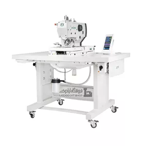 چرخ خیاطی مادگی چشمی كامپیوتری زوجی مدل ZJ-5581A