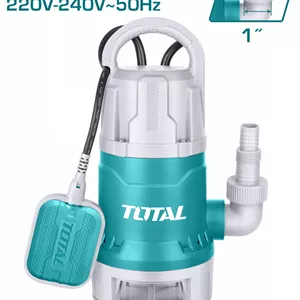 پمپ کف کش غوطه‌ور ۱ اینچ (مناسب آب های گل آلود و کثیف) TOTAL TWP87506