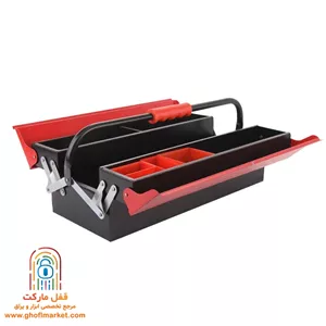 جعبه ابزار فلزی 2 طبقه آروا مدل 4708