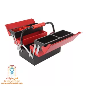 جعبه ابزار فلزی 3 طبقه  آروا مدل 4703