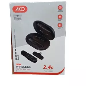 میکروفون یقه ای بی سیم تایپ C آکو (AKO) مدل AUB-5