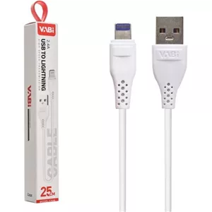 کابل پاوربانک آیفون وابی مدل CA26 کوتاه و مقاوم