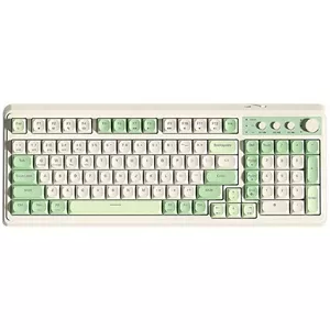 کیبورد گیمینگ مکانیکال آئولا مدل AULA S99 pro Green+Lightcream