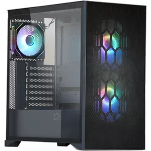 کیس کامپیوتر تسکو مدل GC4508 ARGB Mid Tower مشکی