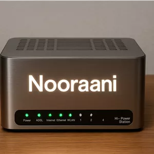 مودم ADSL نورآنی با پاوراستیشن داخلی مدل NPADSL200