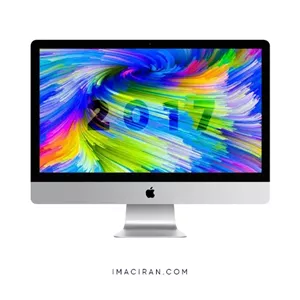 ایمک اسلیم 27 اینچ 5K مدل A1419 (2017) Core i7-7Gen 32GB 1TB apple SSD 8GB AMD گلس نو