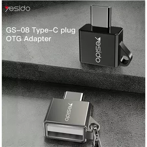 OTG مبدل USB-C به USB3.0 یسیدو مدل GS08