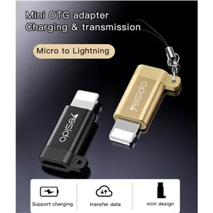 OTG مبدل microUSB به لایتنینگ یسیدو مدل GS05