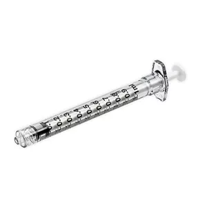 سرنگ بی دی شیشه‌ای 1mil