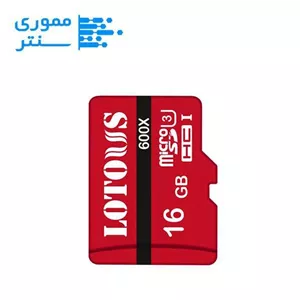 کارت حافظه microSDHC لوتوس 16 گیگابایت 600X مدل U3 سرعت 90MB/s