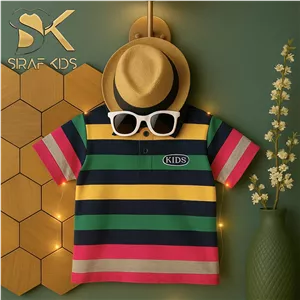 تیشرت تک پسرانه بچه گانه KiDS - کد 120