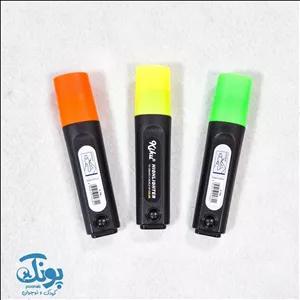 ماژیک هایلایت ۳ عددی کیکو K ۷۸۶ (سبز، زرد، نارنجی)