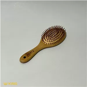 برس چوبی Lizze مدل بیضی سایز بزرگ
