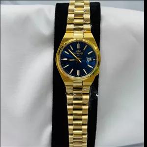 ساعت الگانس زنونه صفحه سرمه ای