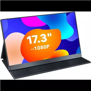 UPERFECT Portable Monitor 17.3 Inch FHD IPS – مانیتور همراه با صفحه‌نمایش بزرگ و طراحی قابل حمل