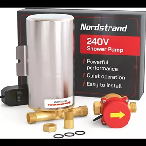Nordstrand CL 15GRS-10 – پمپ تقویت‌کننده فشار اینلاین استیل 90 وات