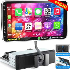 WOWiViD Android 13 Single Din Car Stereo 10.1\