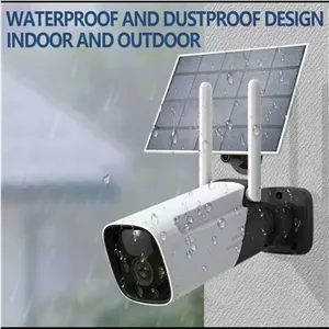 Smart Battery Camera with Solar Panel – دوربین امنیتی هوشمند باتری‌خور با پنل خورشیدی