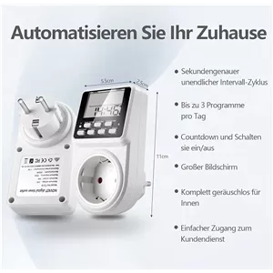 پریز تایمر دیجیتال Interval آمازون