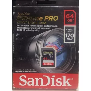 کارت حافظه ساندیسک مدل SDXC  UHS-1 CARD