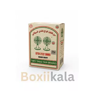 چای چکش سبز دو پنکه 222 اکبر 450 گرم کارتن ۲۰عددی