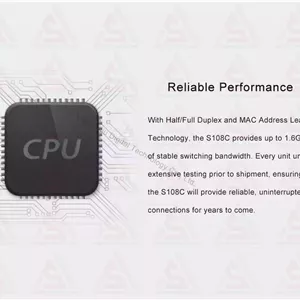 سوئیچ 8 پورت مرکوسیس مدل MS108