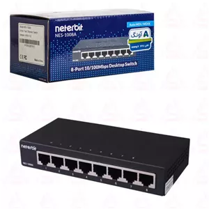 سوئیچ 8 پورت نتربیت مدل NES-1008A