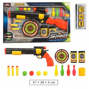 تفنگ اسباب بازی تیر فومی مدل Elite Soft Bullet Gun