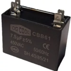 خازن کتابی 7/5 میکروفاراد برند OG COOL اوجی کول