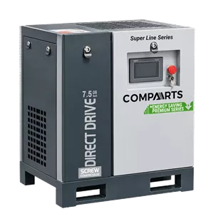 کمپرسور اسکرو 7.5 کیلووات مدل Superline کمپارتس