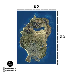 نقشه جی تی ای ۵ / Gta V Map