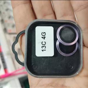 محافظ لنز دوربین رینگی ساده گوشی Redmi 13C / Poco C65 رنگ بنفش