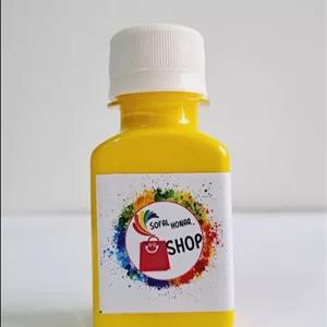 رنگ اکریلیک زرد الوان ۹۰میل