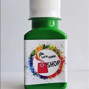 رنگ اکریلیک سبز چمنی الوان ALVAN  حجم ۹۰میل