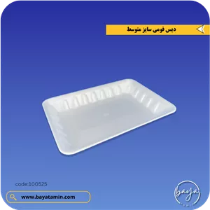 دیس فومی یکبار مصرف سایز متوسط