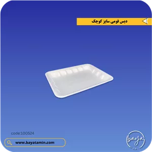 دیس فومی یکبار مصرف سایز کوچک
