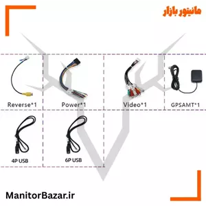 مانیتور اندروید پایونیر تویوتا کرولا ۲۰۱۳ تا ۲۰۱۶ | با قاب فابریک